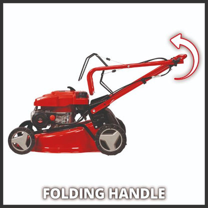 Einhell GC-PM 46/5 S, 46cm Petrol Self Propelled Lawn Mower - Steel Deck