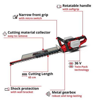 Einhell PXC 18V GE-CF 18/320 P Li Cordless Floor Standing Fan - Bare Unit