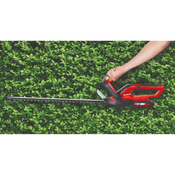 Einhell PXC 18V 55cm Cordless Hedge Trimmer + Cordless Leaf Blower Kit 1x 2.0Ah