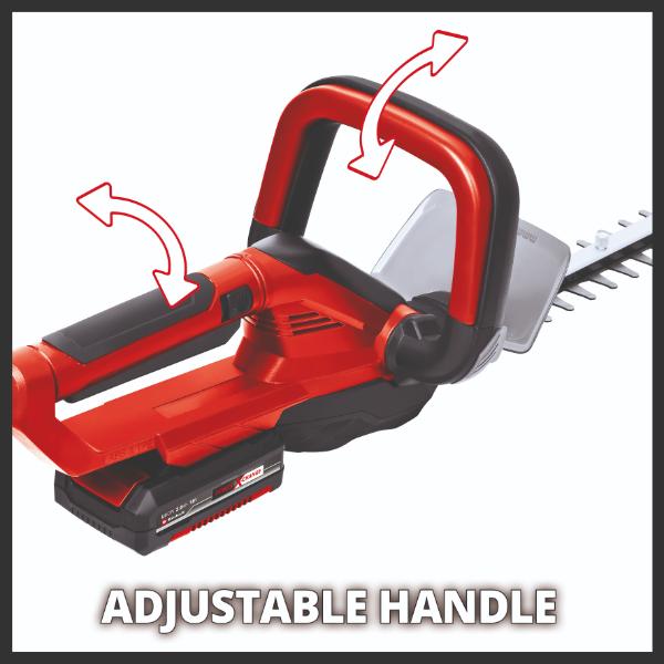 Einhell PXC 18V 55cm Cordless Hedge Trimmer + Cordless Leaf Blower Kit 1x 2.0Ah