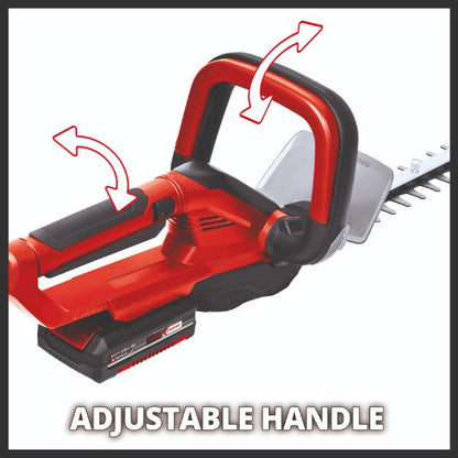Einhell PXC 18V 55cm Cordless Hedge Trimmer + Cordless Leaf Blower Kit 1x 2.0Ah