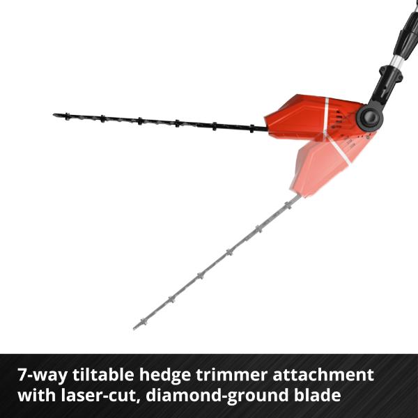Einhell PXC 18V GE-HC 18 Li T Cordless High Reach Hedge Trimmer and Pruner - Bare Unit