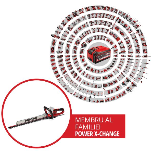 Einhell PXC 18V ARCURRA 18/55 Cordless 55cm Hedge Trimmer - Bare Unit