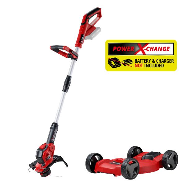 Einhell PXC 18V GE-CT 18/28 Li TC Cordless Grass Trimmer &amp; Mower Kit - Bare Unit