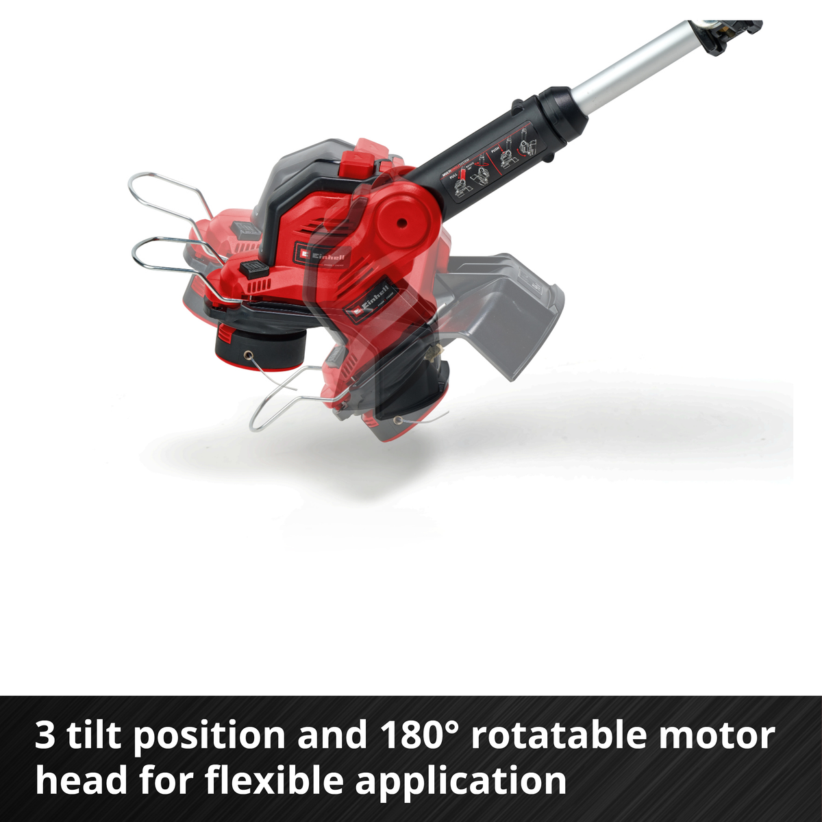 Einhell PXC 18V GE-CT 18/28 Li Cordless 28cm Grass Trimmer - Bare Unit
