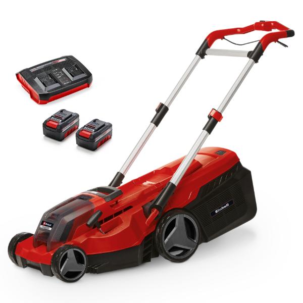 Einhell Professional PXC 36V RASARRO 36/38 Cordless 38cm Brushless Mower Kit 2x 4.0Ah