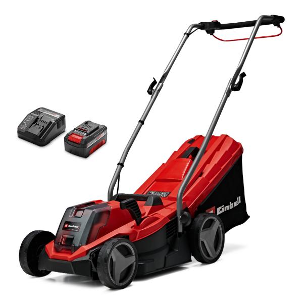 Einhell PXC 18V GE-CM 18/33 Li Cordless 33cm Brushless Mower Kit 1x 4.0Ah