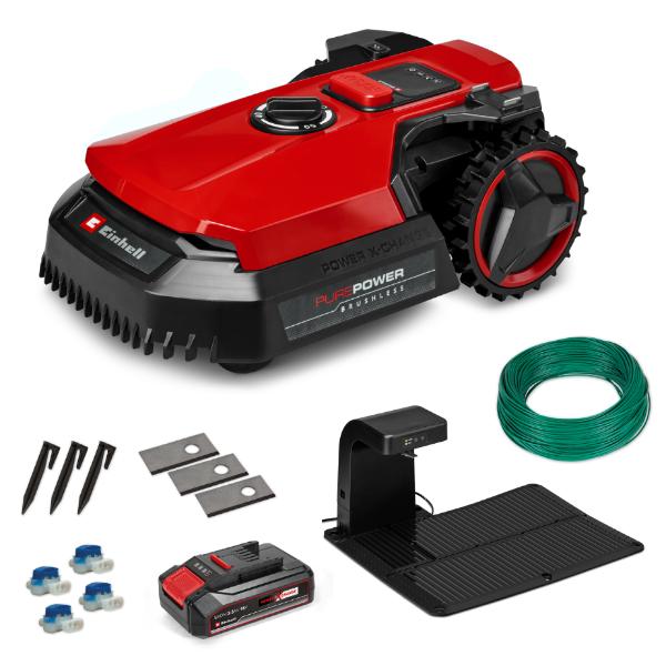 Einhell PXC 18V FREELEXO 500 Robot Lawnmower Kit 1x 2.5Ah