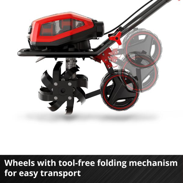 Einhell Professional PXC 36V GP-CR 36/45 Li Cordless 45cm Brushless Tiller - Bare Unit