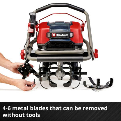 Einhell Professional PXC 36V GP-CR 36/45 Li Cordless 45cm Brushless Tiller - Bare Unit