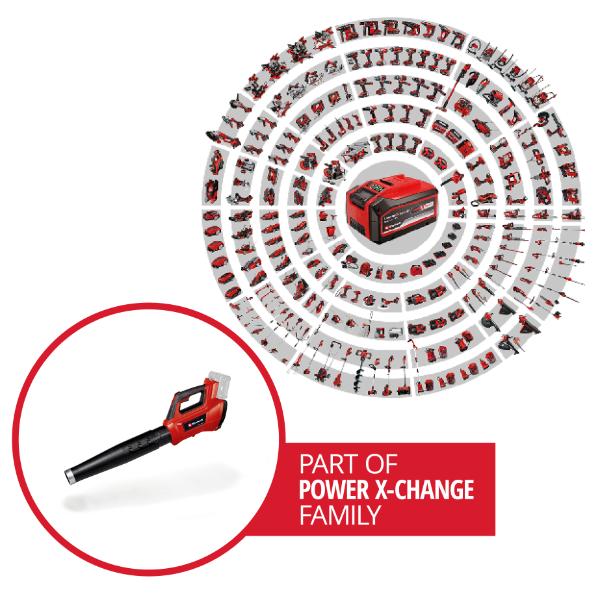 Einhell Professional PXC 36V GP-LB 36/210 Li Cordless Brushless Leaf Blower - Bare Unit