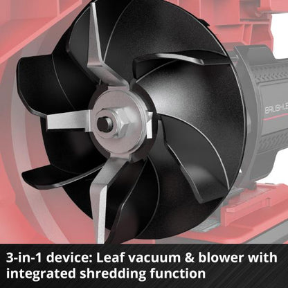 Einhell PXC 18V VENTURRO 18/210 Cordless Brushless Leaf Blower/Vac - Bare Unit