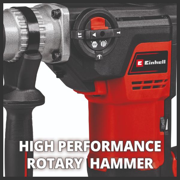 Einhell TE-RH 40F 1050W 10J SDS Max Rotary Hammer 230V