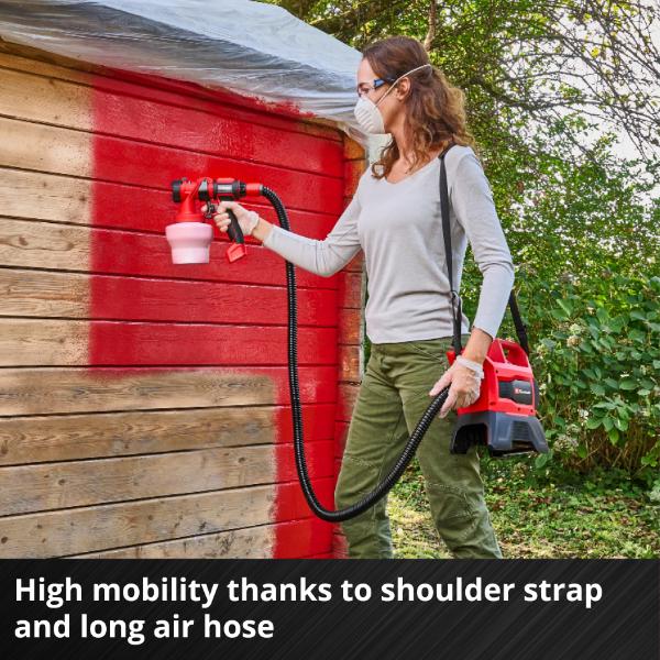 Einhell PXC 18V TE-SY 18/90 Li Spray Gun - Bare Unit
