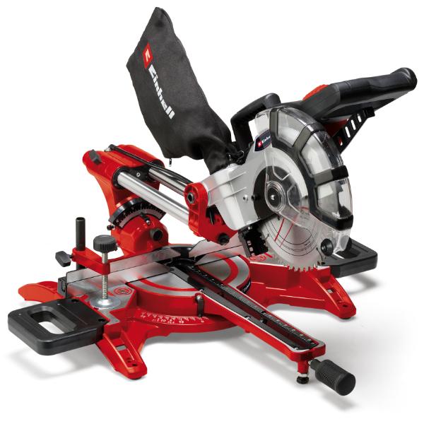 Einhell TC-SM 2131/1 Dual 1800W 210mm Double Bevel Sliding Mitre Saw 230V