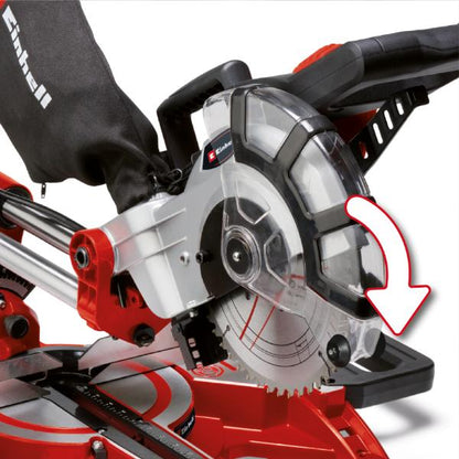 Einhell TC-SM 2131/1 Dual 1800W 210mm Double Bevel Sliding Mitre Saw 230V