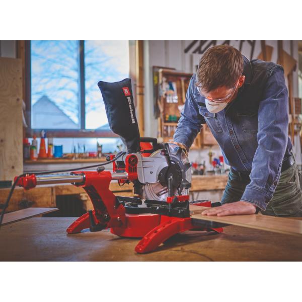 Einhell TC-SM 2534/1 Dual 2350W 250mm Double Bevel Sliding Mitre Saw 230V