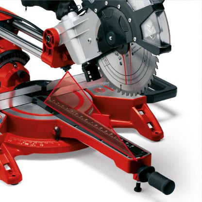 Einhell TC-SM 2534/1 Dual 2350W 250mm Double Bevel Sliding Mitre Saw 230V