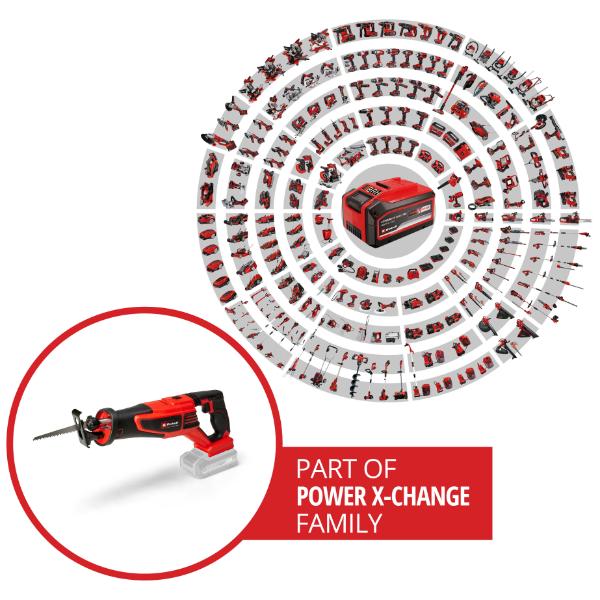 Einhell Professional PXC 18V TP-AP 18/28 Li BL 200mm Brushless Reciprocating Saw - Bare Unit