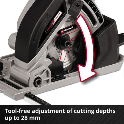 Einhell PXC 18V TE-CS 18/89 Li 89mm Mini Circular Saw - Bare Unit