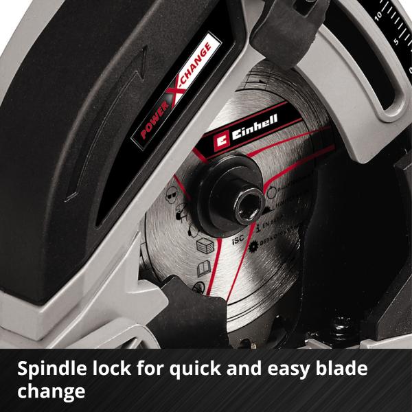 Einhell PXC 18V TE-CS 18/89 Li 89mm Mini Circular Saw - Bare Unit