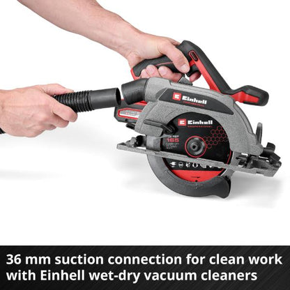 Einhell Professional PXC 18V TP-CS 18/165 Li Brushless 165mm Circular Saw - Bare Unit