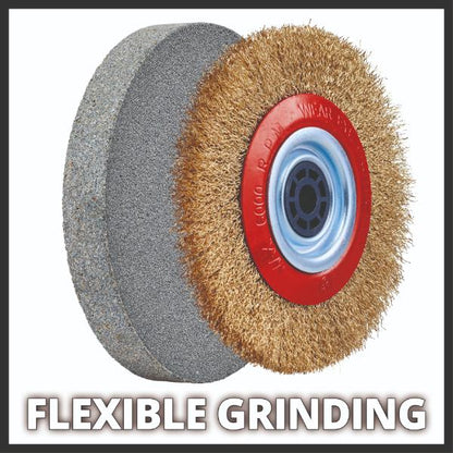 Einhell TC-BG 150 B 185w 150mm Bench Grinder with brushed wheel 230V