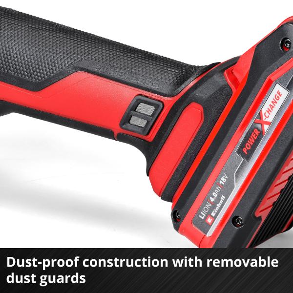 Einhell Professional PXC 18V AXXIO 18/125 Q 125mm Brushless Angle Grinder - Bare Unit