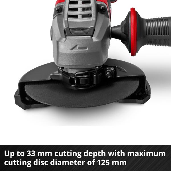 Einhell Professional PXC 18V TP-AG 18/125 125mm Brushless Angle Grinder - Bare Unit