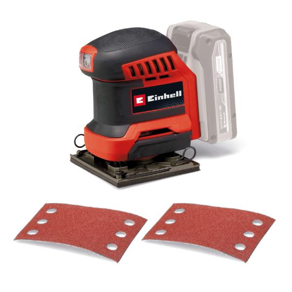 Einhell PXC 18V TE-OS 18/113 Li Palm Sander - Bare Unit