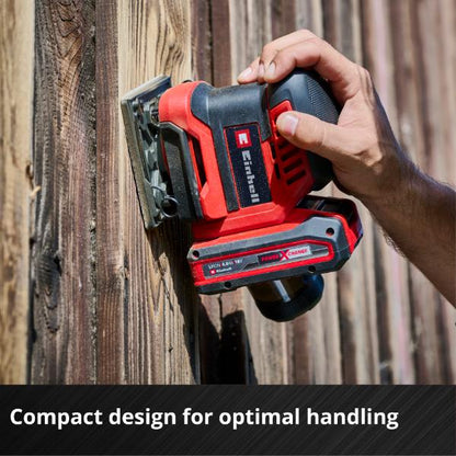Einhell PXC 18V TE-OS 18/113 Li Palm Sander - Bare Unit