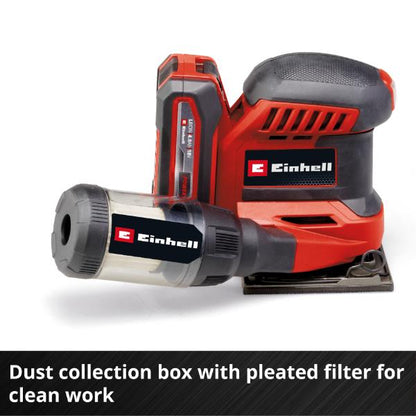 Einhell PXC 18V TE-OS 18/113 Li Palm Sander - Bare Unit