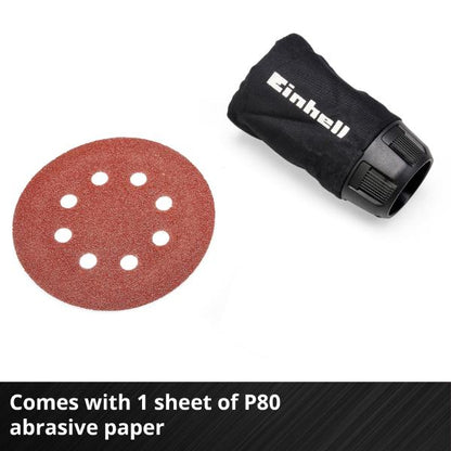 Einhell PXC 18V TE-RS 18 Li 125mm Rotating Sander - Bare Unit