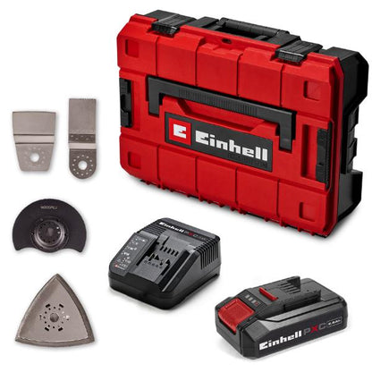 Einhell PXC 18V TE-MG 18/1 Li Multi Tool Kit 1 x 2.5Ah In E Case