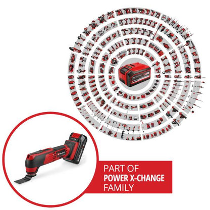 Einhell PXC 18V TE-MG 18/1 Li Multi Tool Kit 1 x 2.5Ah In E Case