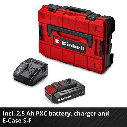 Einhell PXC 18V TE-MG 18/1 Li Multi Tool Kit 1 x 2.5Ah In E Case