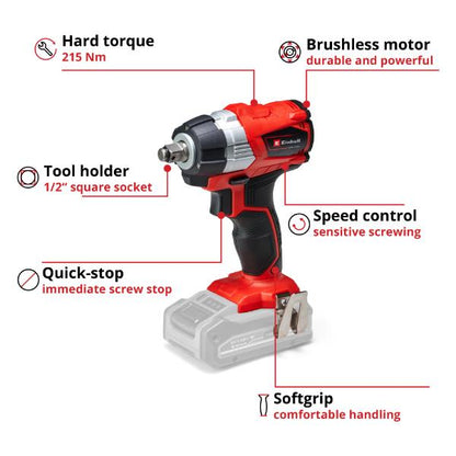 Einhell Professional PXC 18V TP-CI 18 Li 180Nm Brushless Impact Driver Kit