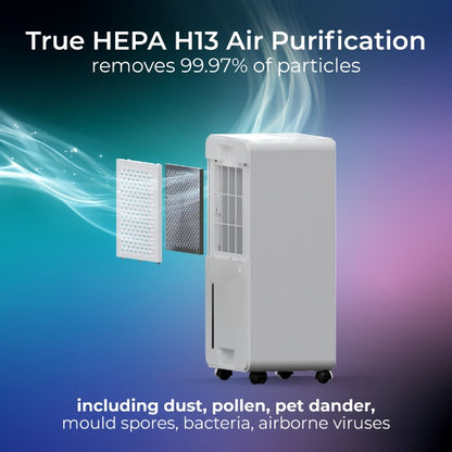 Masterplug SmartEnergy 3 in 1 Dehumidifier, Air Purifier &amp; Ioniser 12L