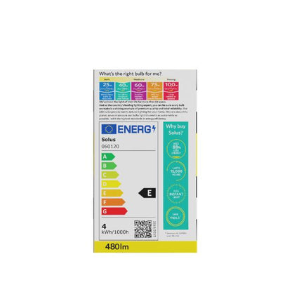Solus 40W = 4W BC A55 SMD Non-Dimmable LED