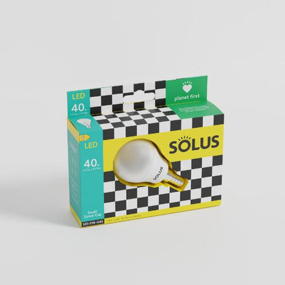 Solus 40W = 4.2W SBC Golf Ball G45 SMD Non-Dimmable