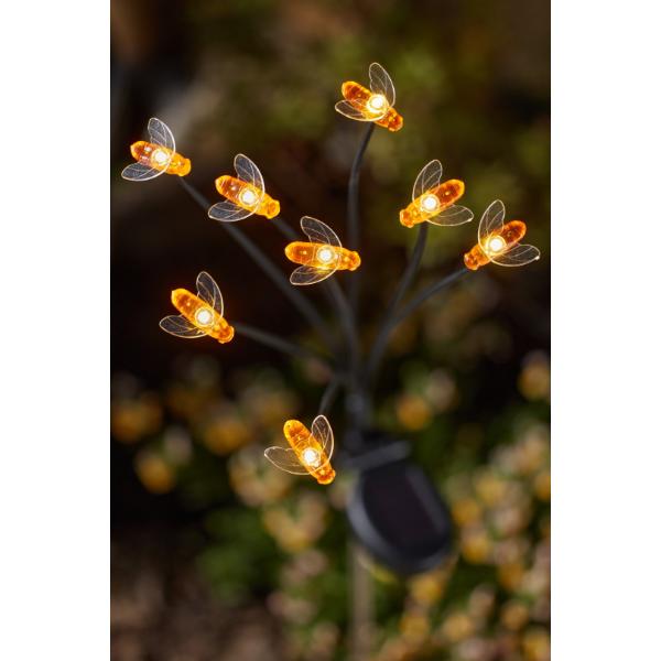 Smart Garden 8-Stem Bee Décor Lights