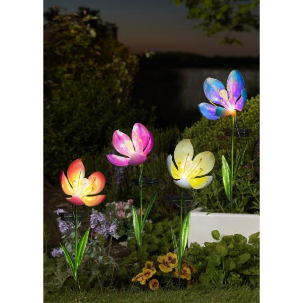 Smart Garden Solar Bloom Décor Stake Light 50cm