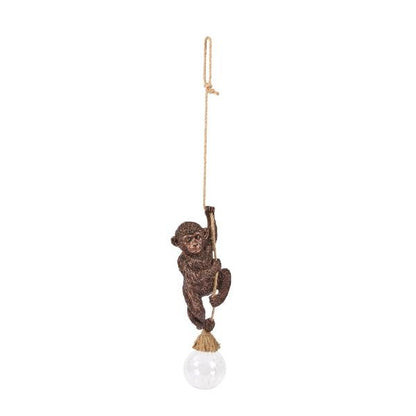 Smart Garden Monkey Rope Solar Figurine