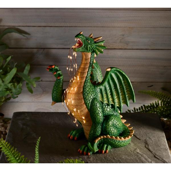 Smart Garden Drago Breath Solar Figurine