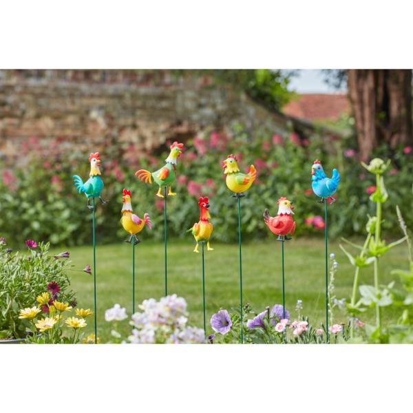 Smart Garden Flamboya Cockadoodles Stake Light