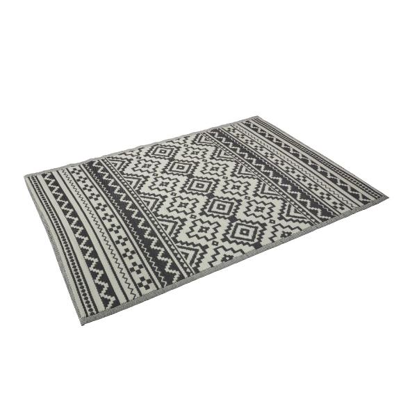 Smart Garden Outside In Designs Mayan Alfresco Rug - Slate 150 x 210 cm