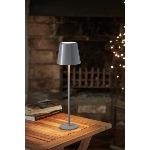 Smart Garden Outside In Designs Turin Lantern - Slate