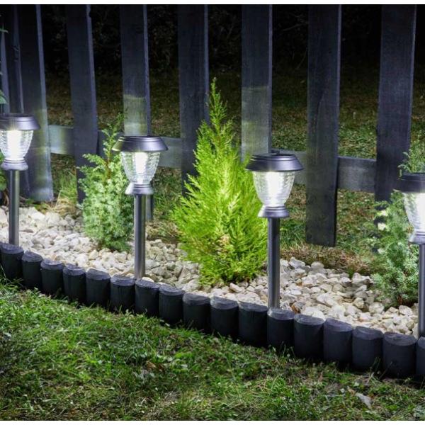 Smart Garden 365 Solar Triton Stake Light - 4 Pack 10L
