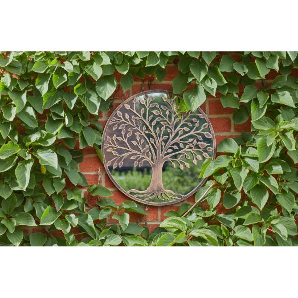 Smart Garden Outside In Designs TreeFlection Mirror - Coppergris 50cm