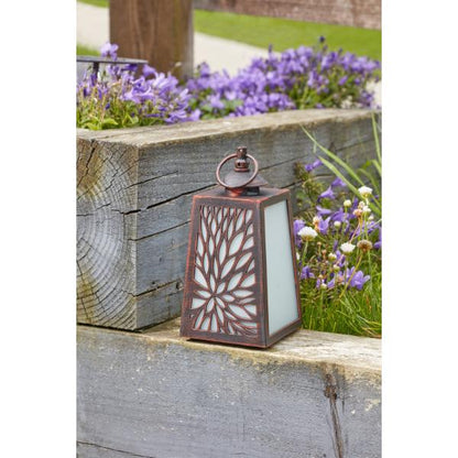 Smart Garden Outside In Designs Cornish - Cool Flame In Lit Lantern
